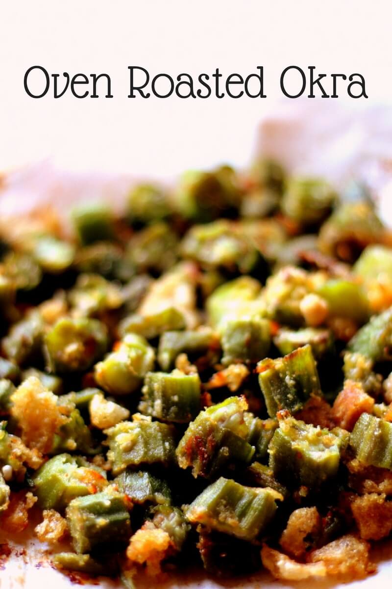 Crispy roasted okra 2025