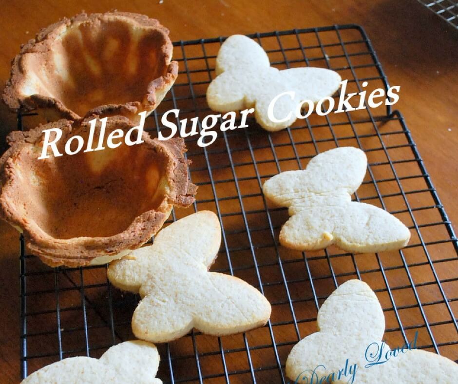 Rolled Sugar Cookies (THM S, Low Carb)