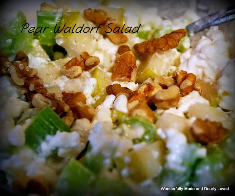 Pear Waldorf Salad