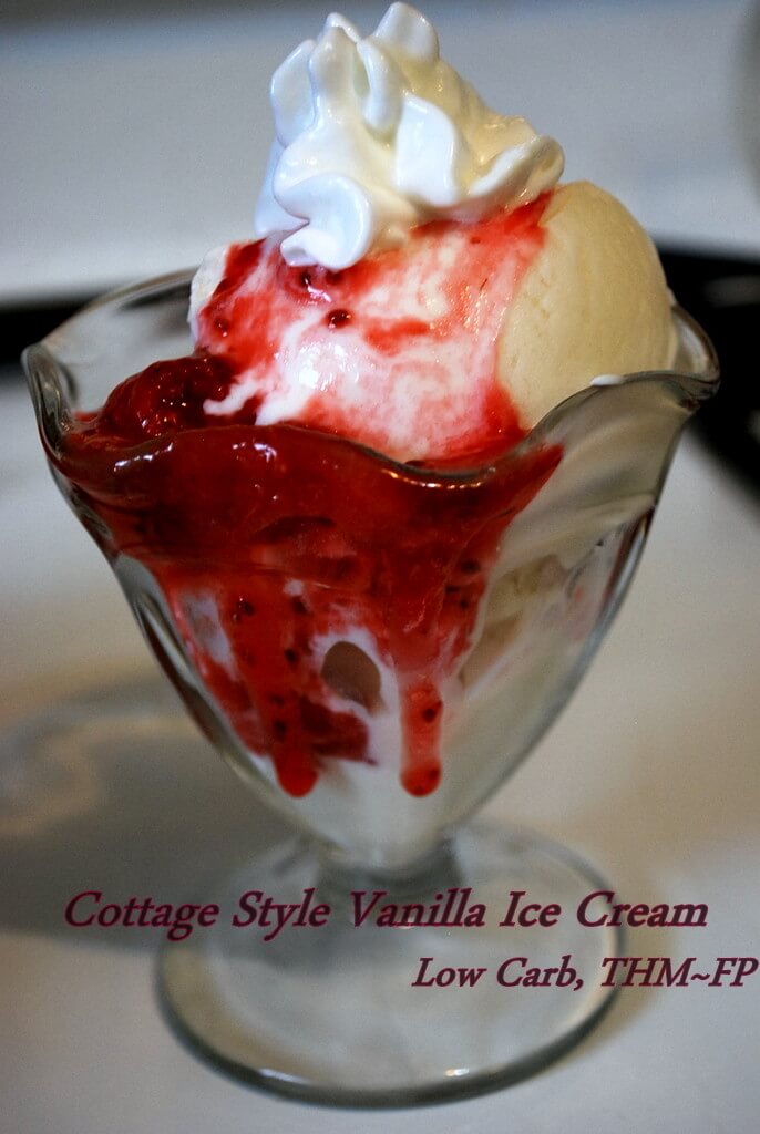 Cottage Style Vanilla Ice Cream