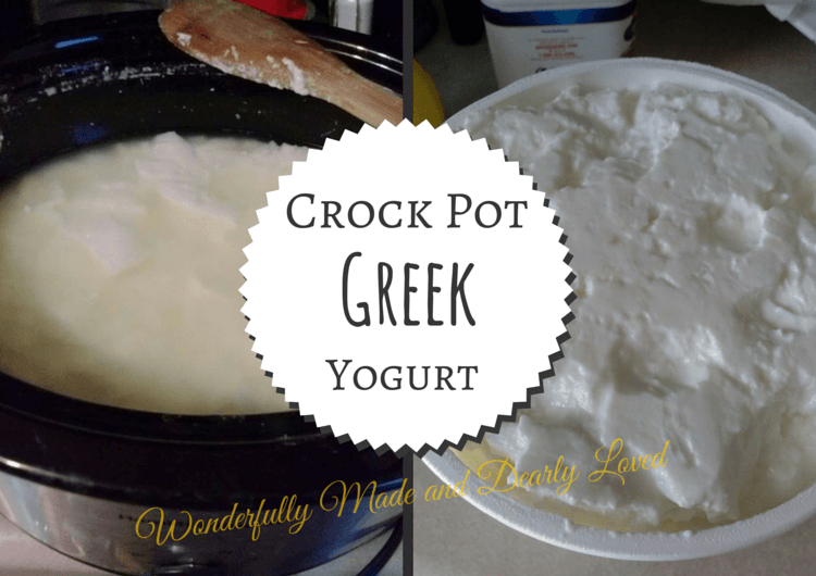Crock Pot Greek Yogurt