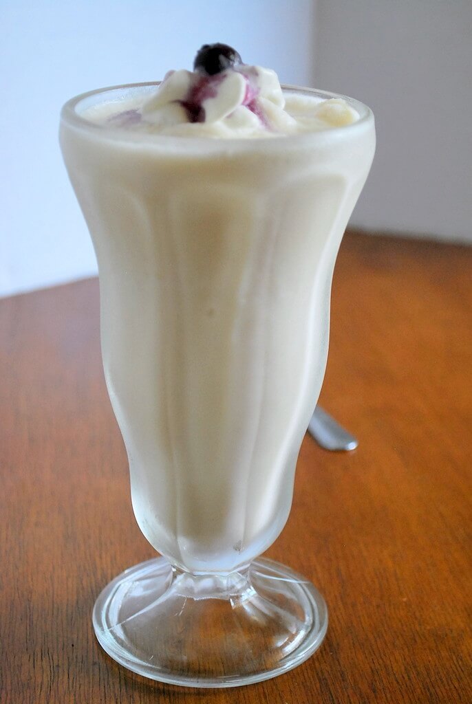 Creamy Vanilla Custard Shake
