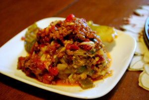 Stuffed Cabbage Cake ( Low Carb, Gluten Free) 