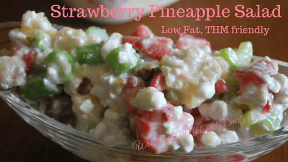 Low Fat Strawberry Pinapple Salad ( THM E))