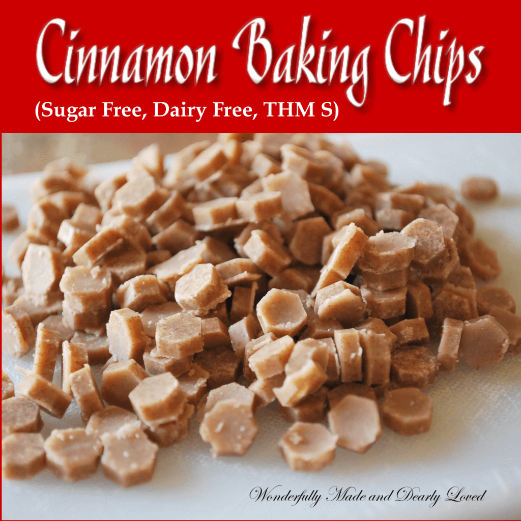 Cinnamon Baking Chips (Sugar Free, Dairy Free, Low Caarb, THM S)