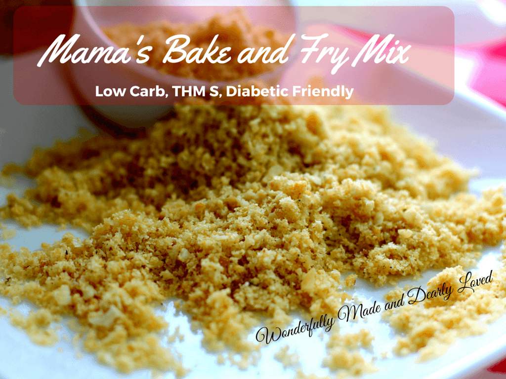 Mama's Bake & Fry Mix (low CArb, Gluten Free, THM S)
