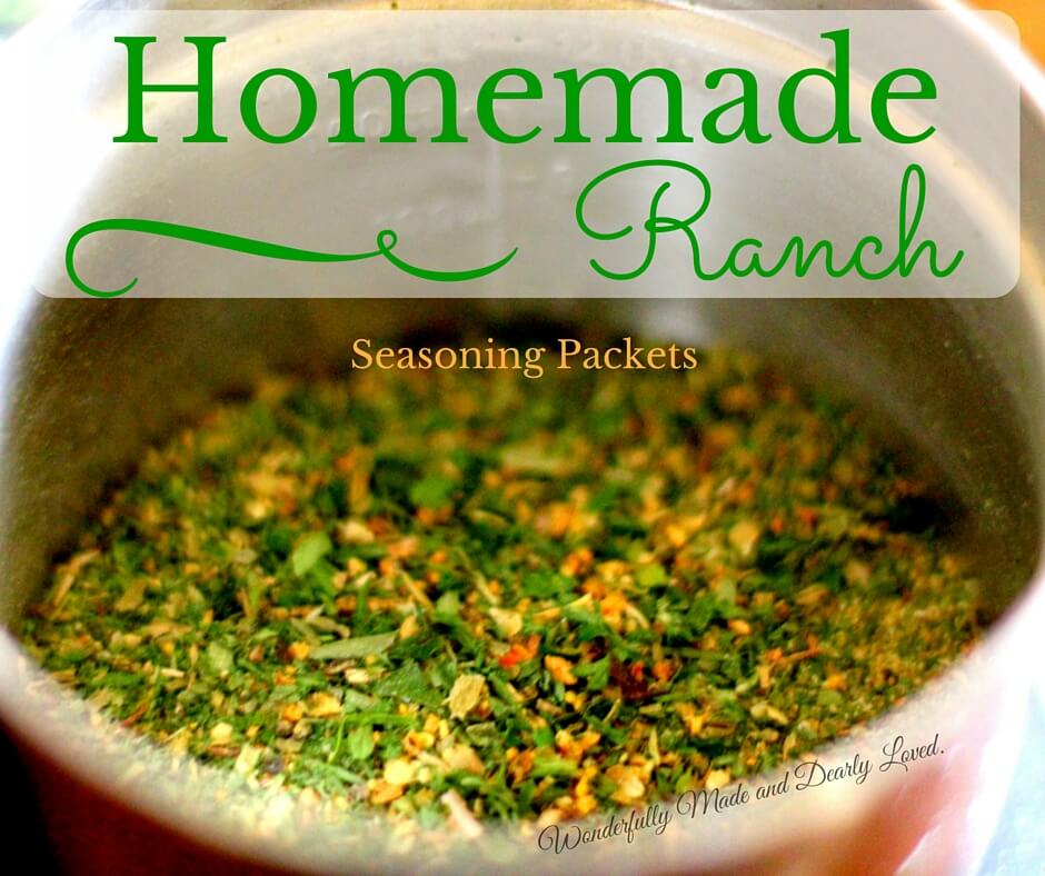 Homemade Ranch Seasoning Packets (THM NSI, Low Carb, Low Fat)