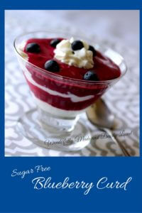 Sugar Free Blueberry Curd (THM S, Low Carb)