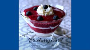 Blueberry Curd (Sugar Free, THM S, Low Carb)