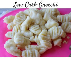 Low Carb Gnocchi 