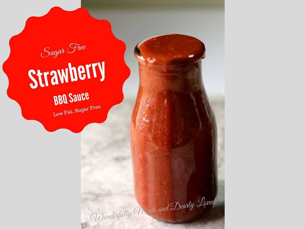 Strawberry Barbecue Sauce (THM FP, Low Carb, Low Fat)