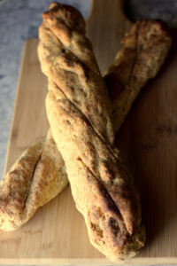 French Baguette Bread (THM S, Low Carb, Gluten Free)