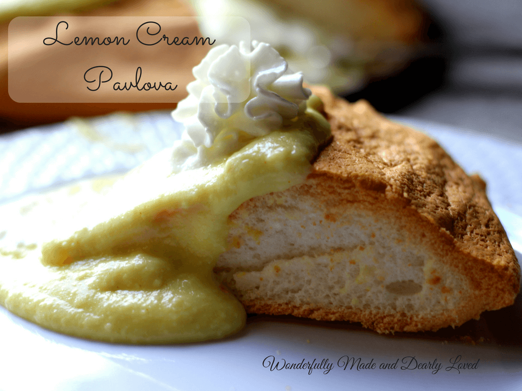 This Lemon Cream Pavlova is low fat and low carb so it fits well within THM Fuel Pull guidelines.