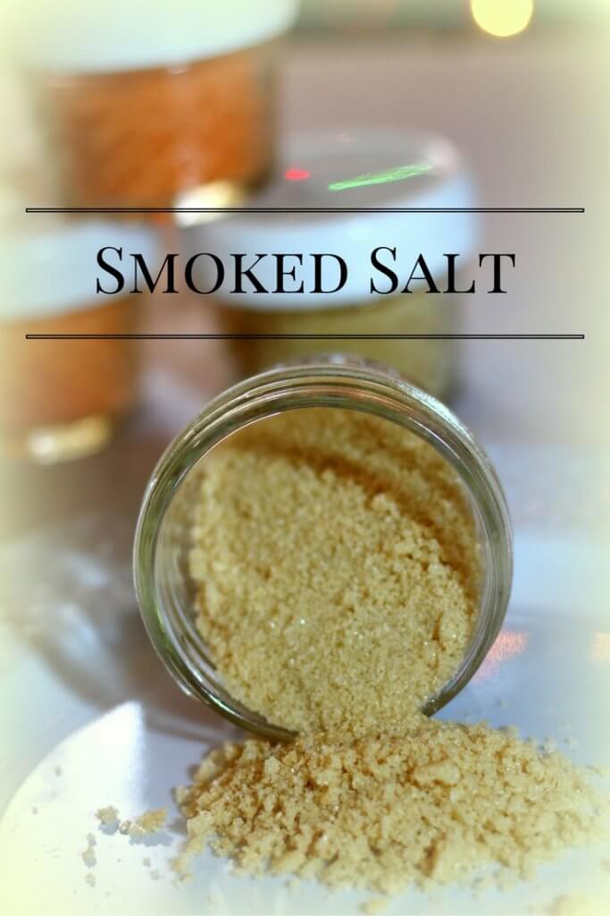 Smoked Salt to give as a Trim and Healthy Gift