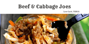 Beef and Cabbage Joes