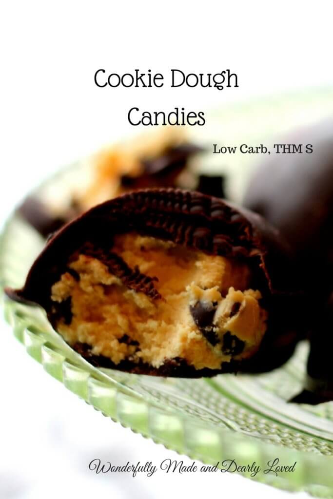 Cookie Dough Candies (Low Carb, THM S)