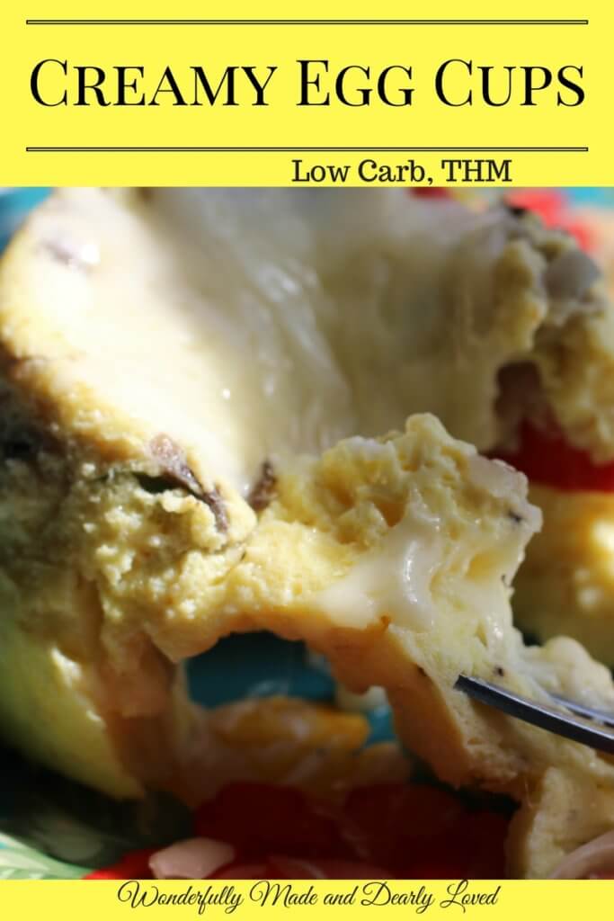 Creamy Egg Cups (low carb, THM S, THM NSI)