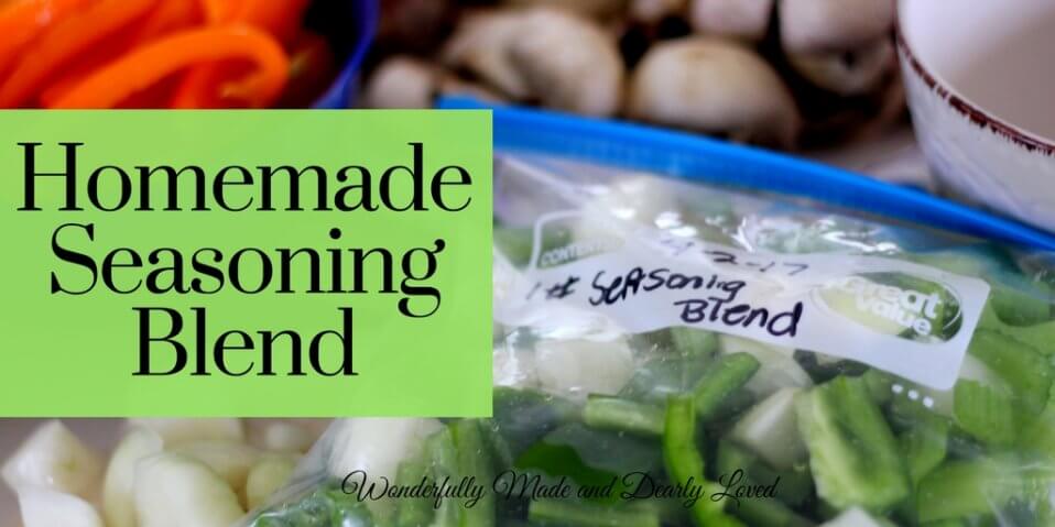 Homemade Seasoning Blend - Wonderfully Made And Dearly Loved