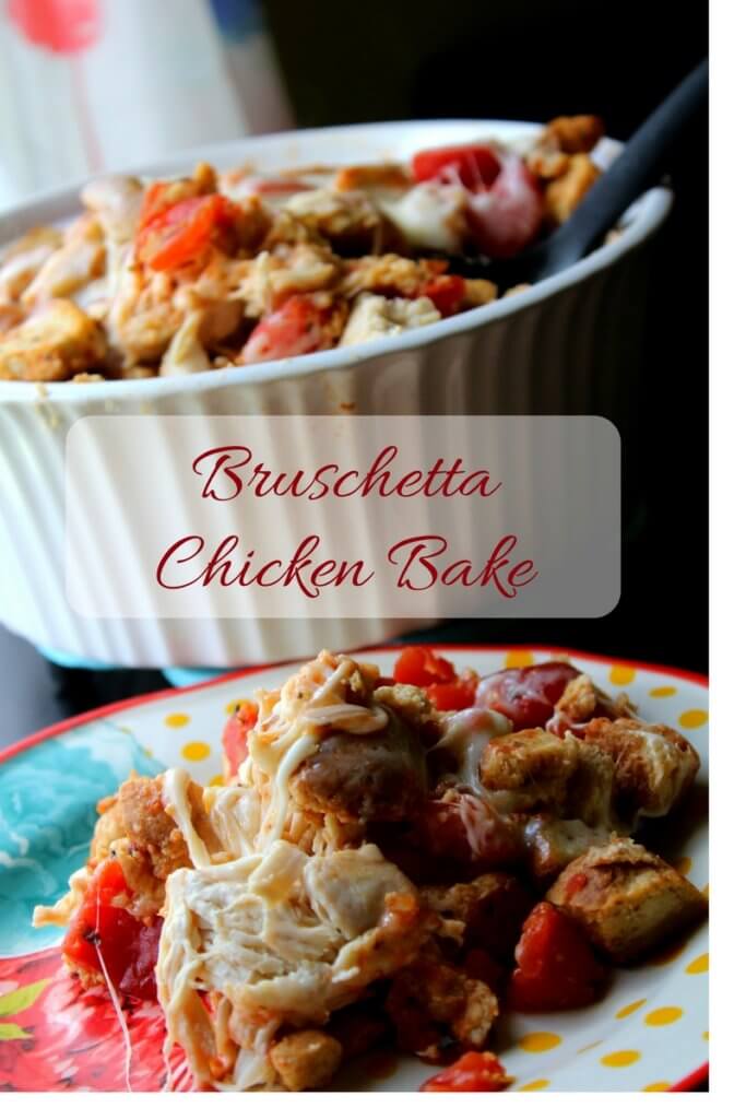 An amazing Bruschetta Chicken Bake that fits within your Low carb or Trim Healthy Mama lifestyle.