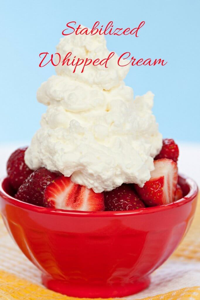 Stabilized Whipped Cream (THM S, Low Carb, Keto)