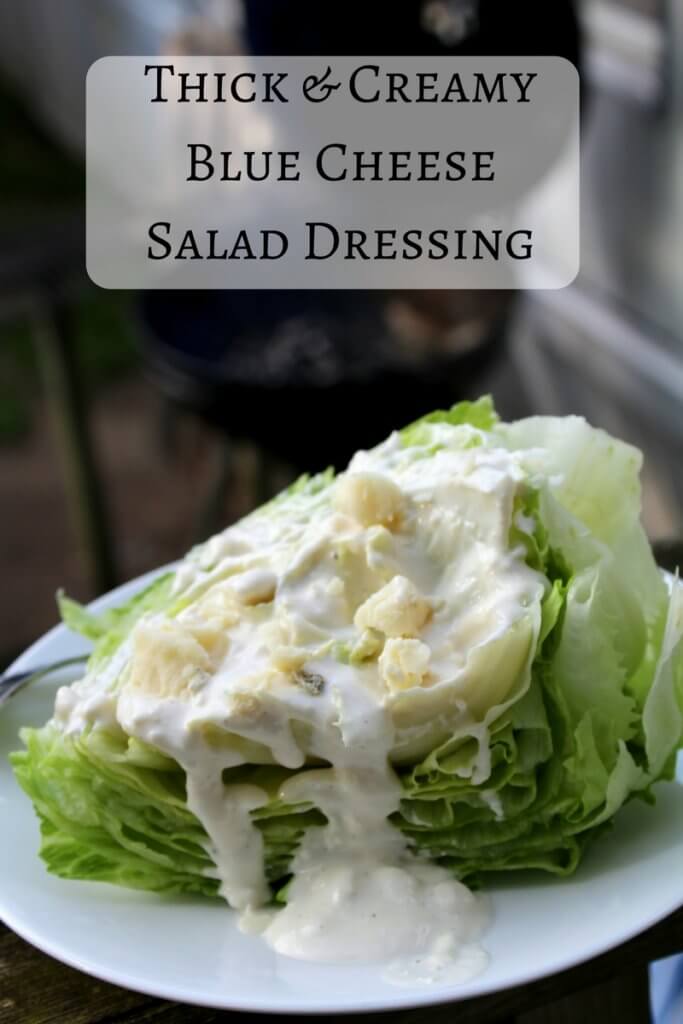 Thick & Creamy Blue Cheese Salad Dressing (THM S, Low Carb)