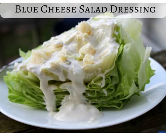 Blue Cheese Salad Dressing - Wonderfully Made And Dearly Loved