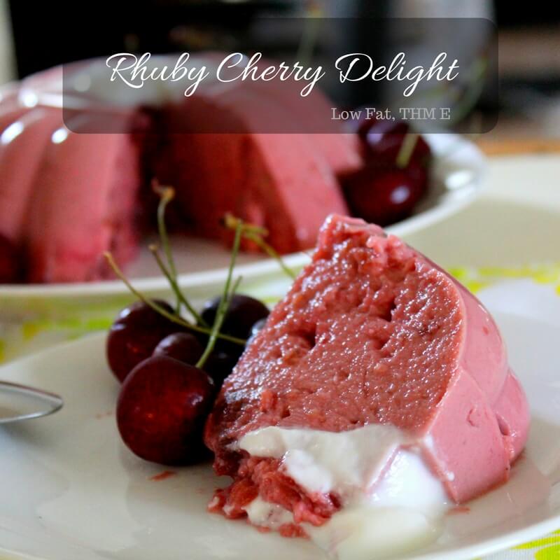Rhuby Cherry Delight (Low Fat, THM E)