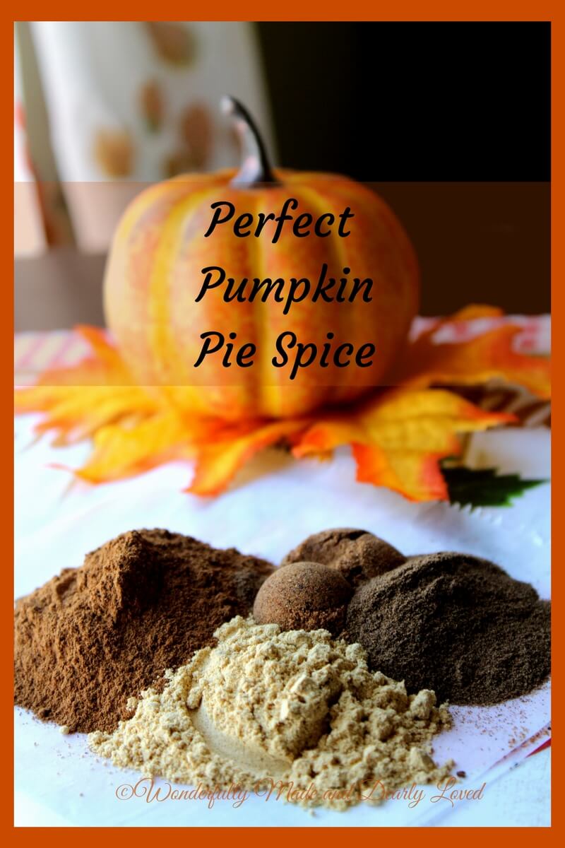The Perfect Pumpkin Pie Spice for all your holiday baking
