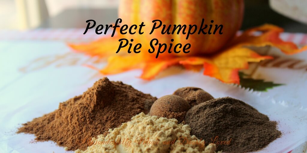 Perfect Pumpkin Pie Spice