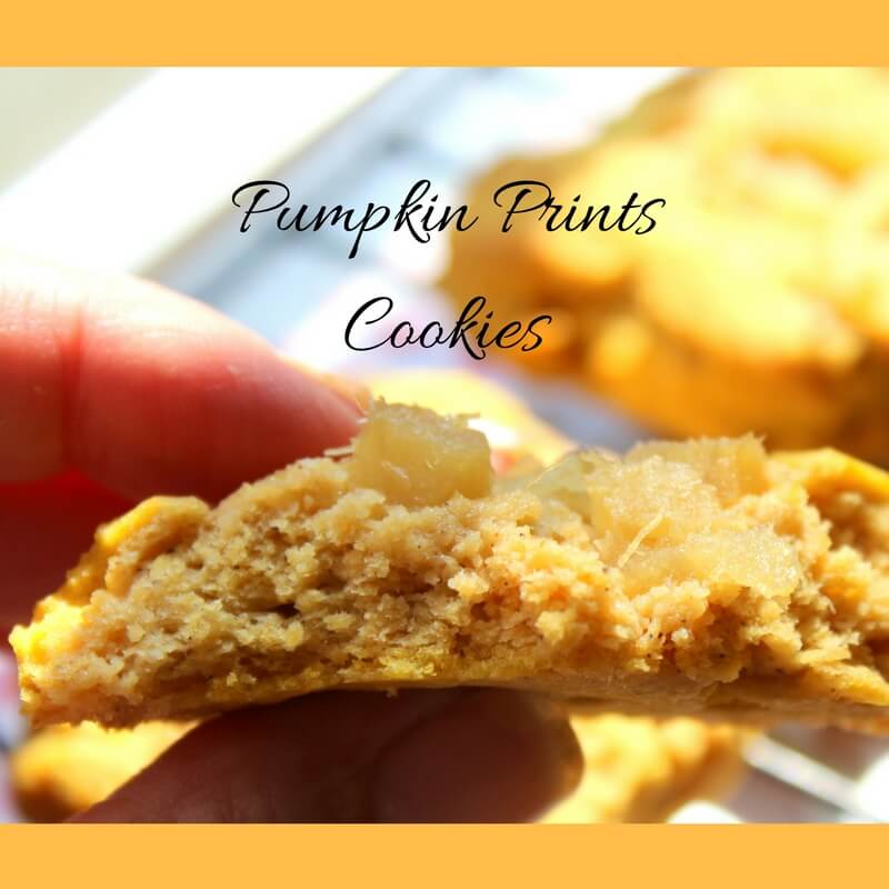 Pumpkin Prints Cookies