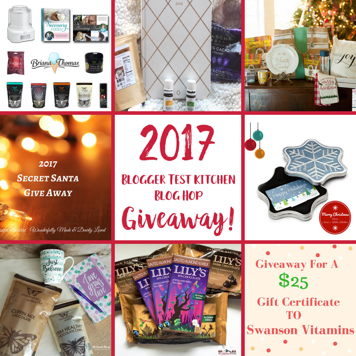 2017 Blogger Test Kitchen Blog Hop Giveaway