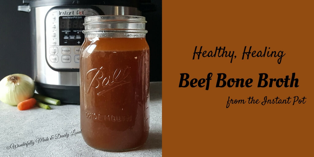 How to make Beef Bone Broth in the Instant Pot or Crockpot