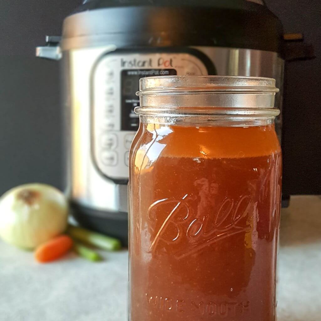 Healthy Healing Beef Bone Broth from your Instant Pot
