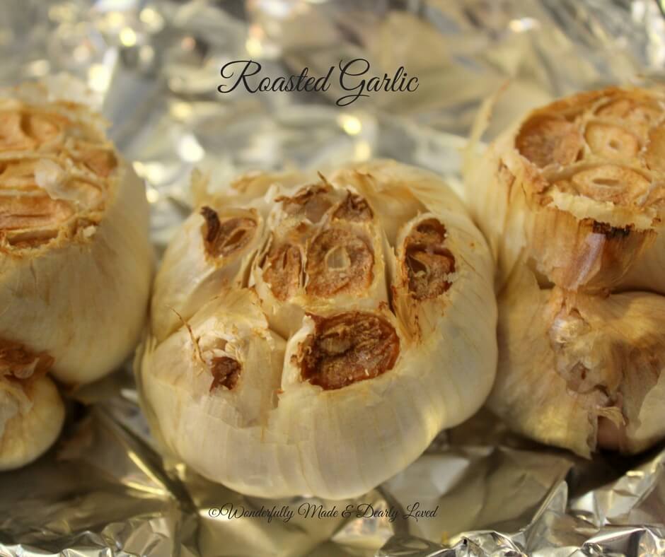 Air fryer Roasted Garlic (with an Oven Roasted option)