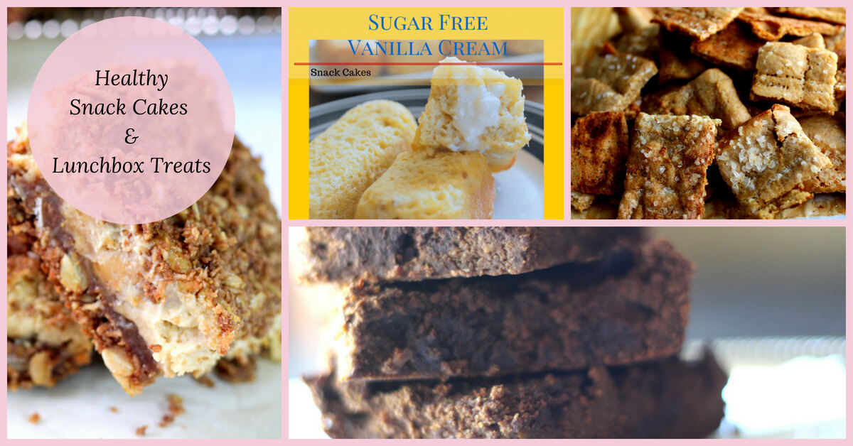 Healthy Snack Cakes & Lunchbox Treats (THM S, E and FP)