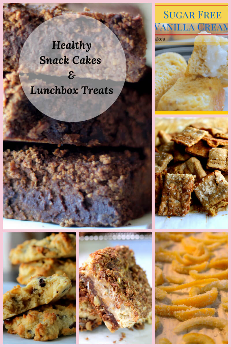 Healthy Snack Cakes & Lunch Box Treats (THM S, E and FP)