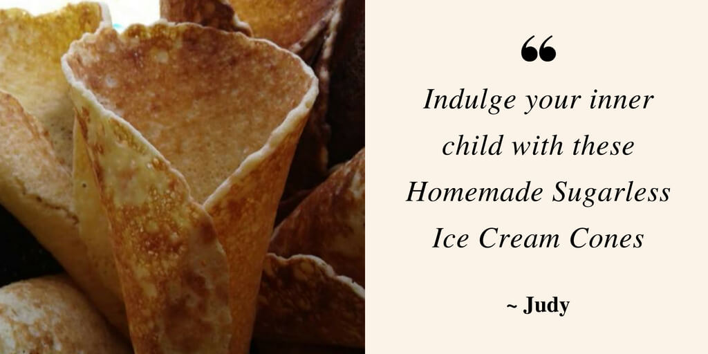 Homemade Ice Cream Cones recipe