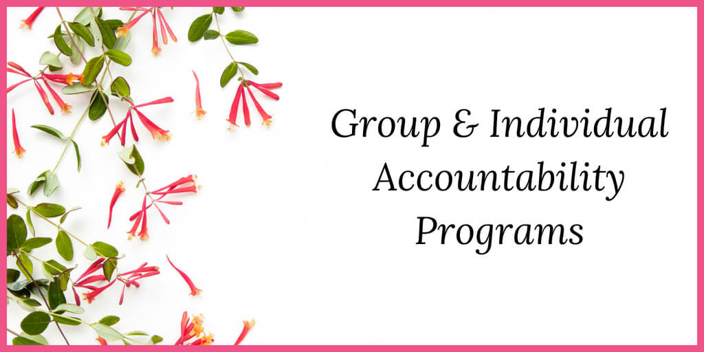Group & Individual Accountability Programs