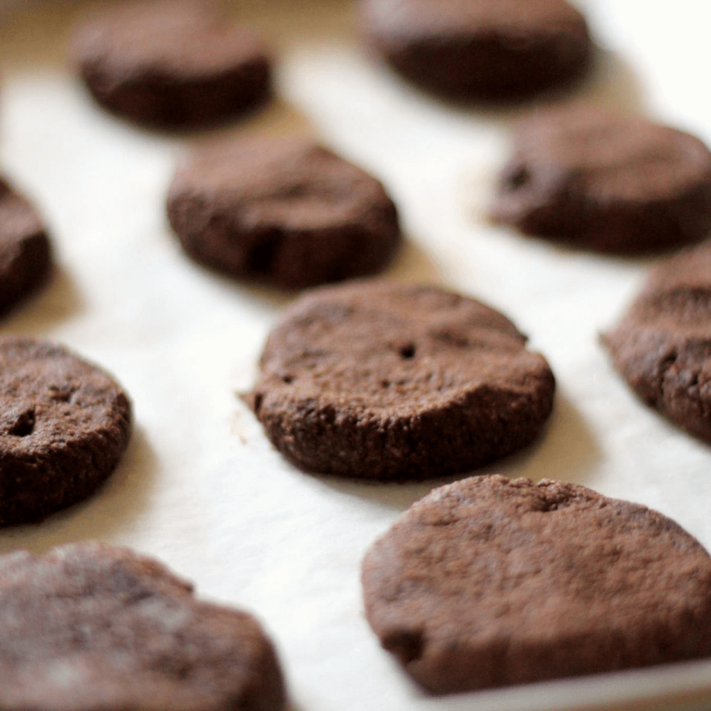 Chocolate Shortbread Cookies T
