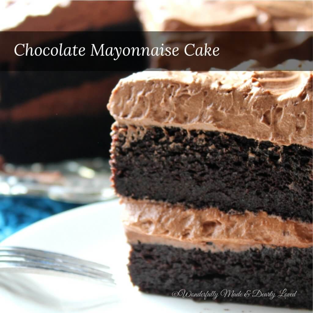Chocolate Mayonnaise Cake (THM S, Low Carb)