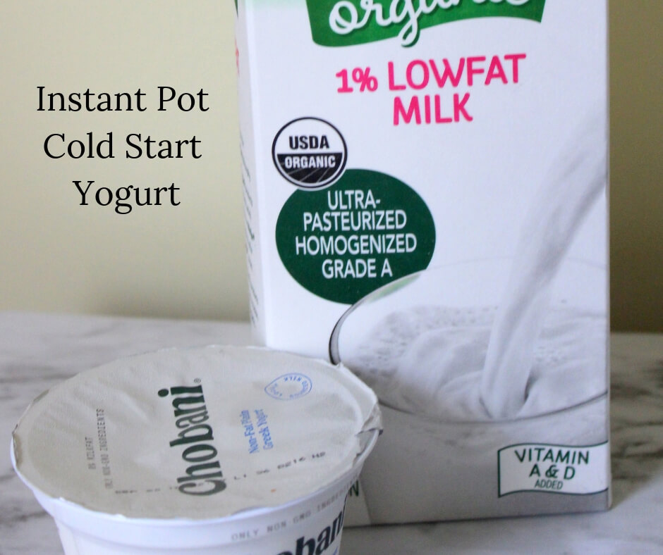 Instant Pot Cold Start Yogurt