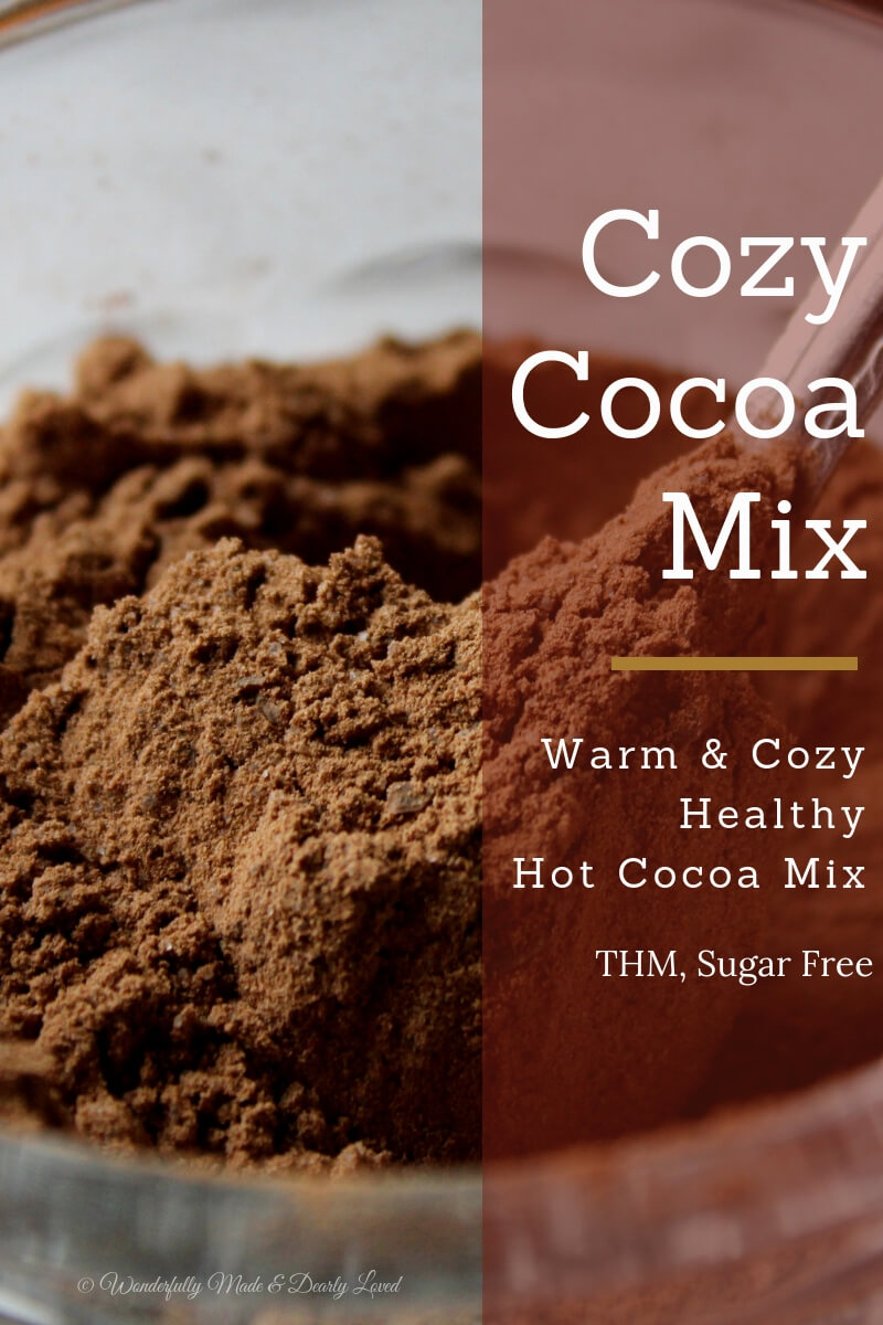 Cozy Cocoa Mix {Sugar Free, THM, Low Carb}