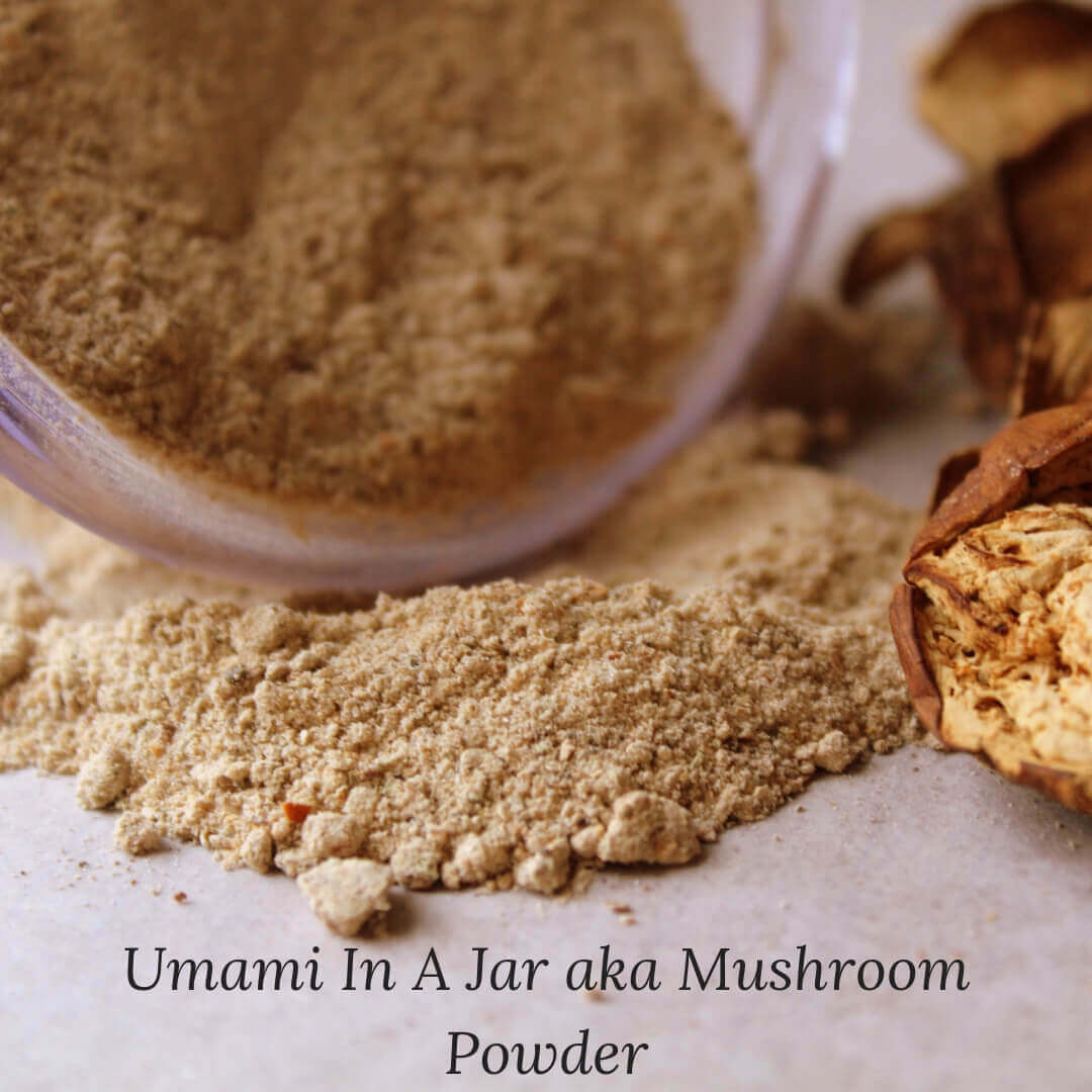 ORGFUN Original Shiitake Mushrooms Powder, Natural Umami Seasoning,  Mushroom Powder for Cooking, 5.3 Oz