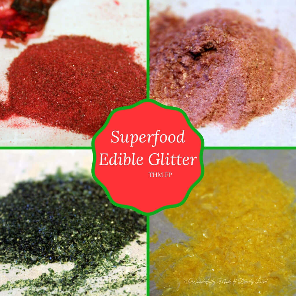 Superfood Edible Glitter {THM FP, Sugar Free}