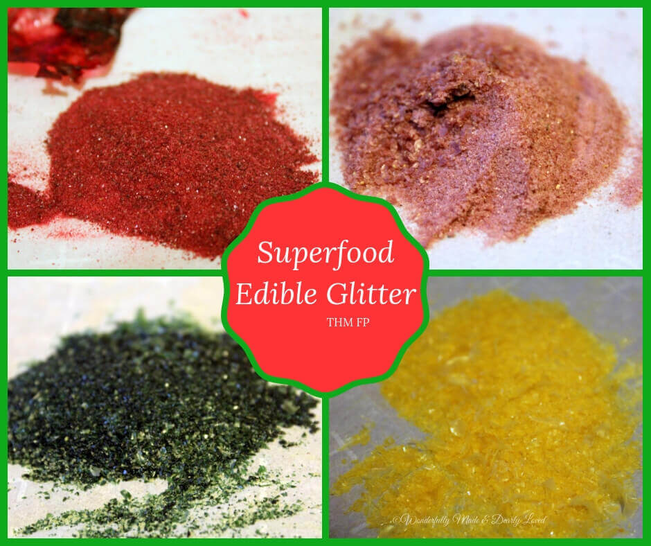 Superfood Edible Glitter {THM FP, Sugar Free}
