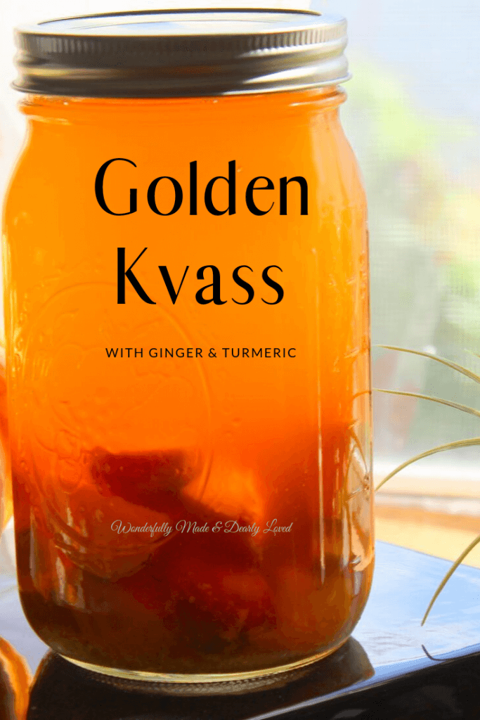 Golden Kvass with Ginger & Turmeric