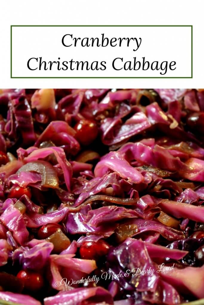 Cranberry Christmas Cabbage {THM FP, NSI}