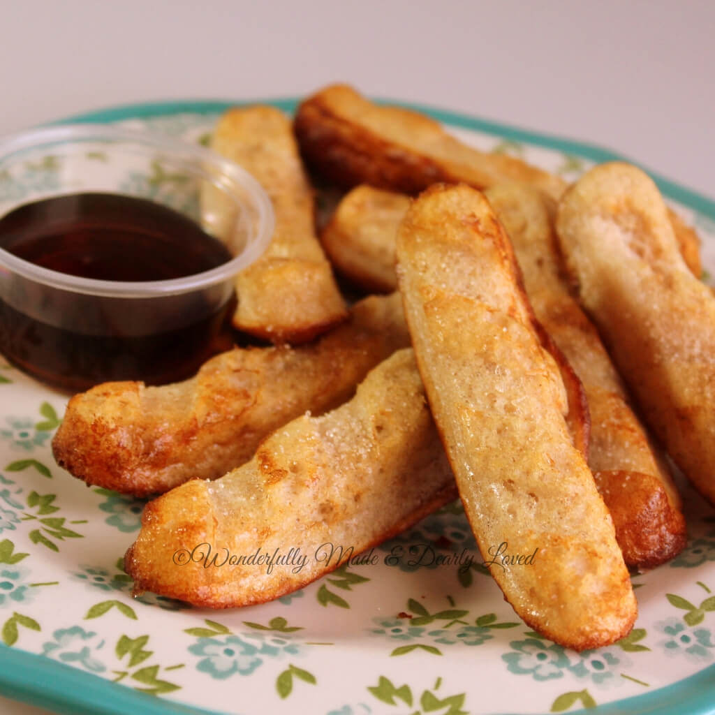 French Toast Sticks (THM FP, Gluten Free, Low Carb, Low Fat)
