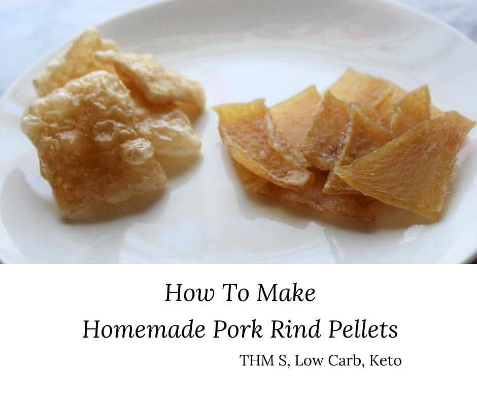 How To Make Homemade Pork Rind Pellets (THM S, Low Carb, Keto)