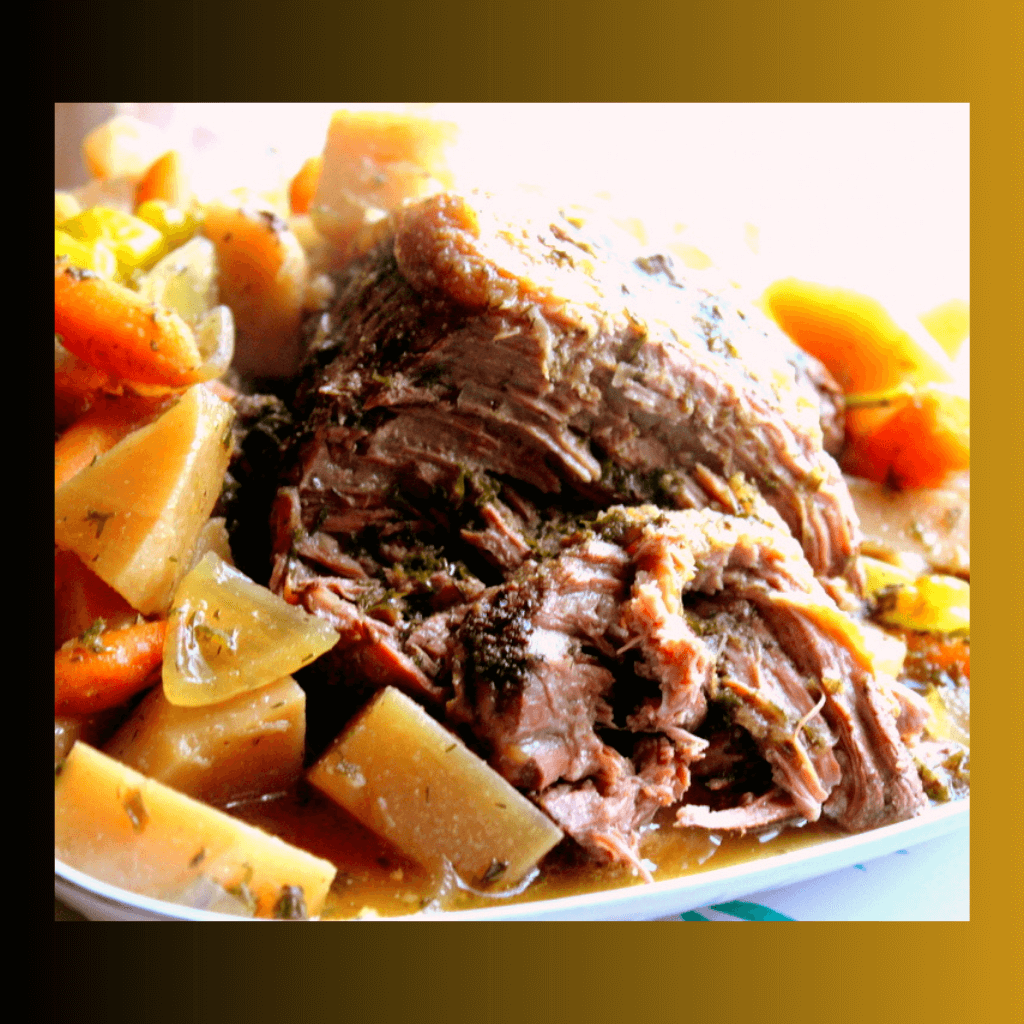 Richard's Favorite IP Pot Roast THM S, Low Carb